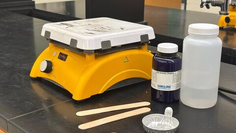 Hot Plate, Zinc granules, Zinc Chloride